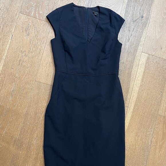 Ann Taylor Black Dress - Size Petite 0P - Picture 1 of 5